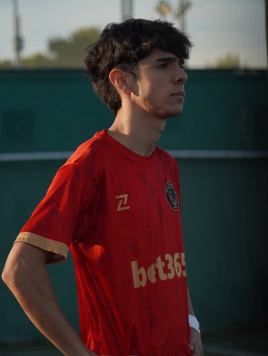 Jugador de Mamitongas FC en La Liga Pava